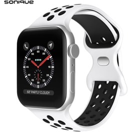 Λουράκι Sonique Sport για Apple Watch 42/44/45/49mm - Λευκό / Μαύρο