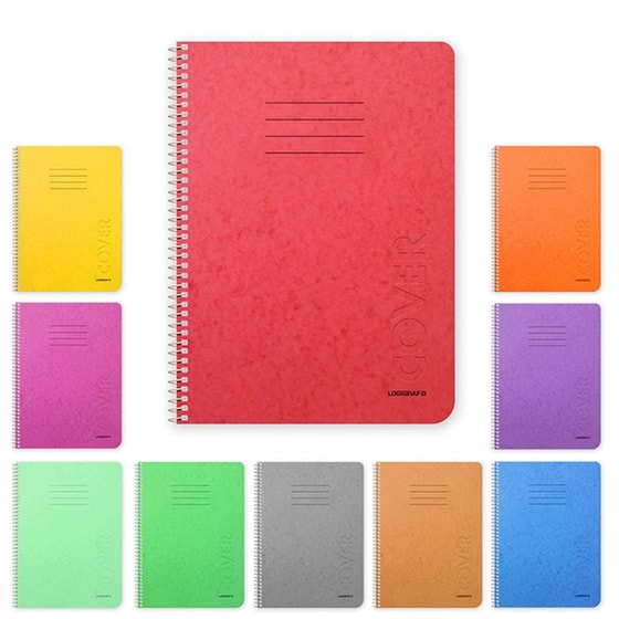 Cover Τετράδιο Σπιράλ Wirelock Β5 17χ25 Σε 10 Χρώματα 1 Θέμα (15τμχ) image 0