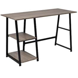 Γραφείο Μελέτης VidaXL από MDF 120x50cm - Φυσικό/Μαύρο