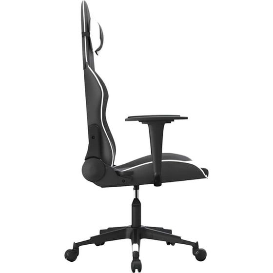 Καρέκλα Gaming VIDAXL 3143692 με Ρυθμιζόμενα Μπράτσα από Τεχνητό Δέρμα - Μαύρο image 2