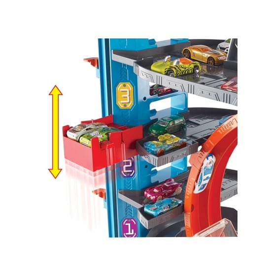 Απόλυτο Γκαράζ με Καρχαρία Hot Wheels City image 1