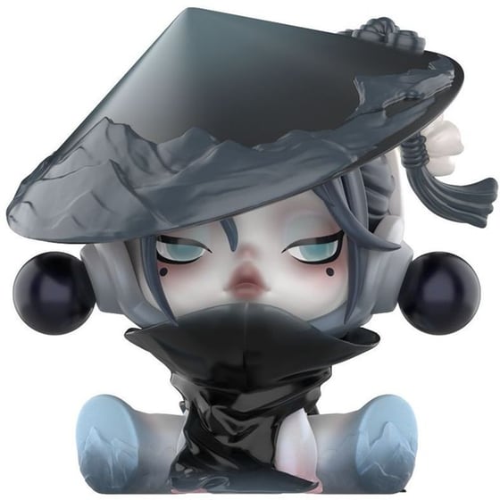 Φιγούρα Pop Mart Skullpanda The Ink Plum Blossom Series Blind Box image 4