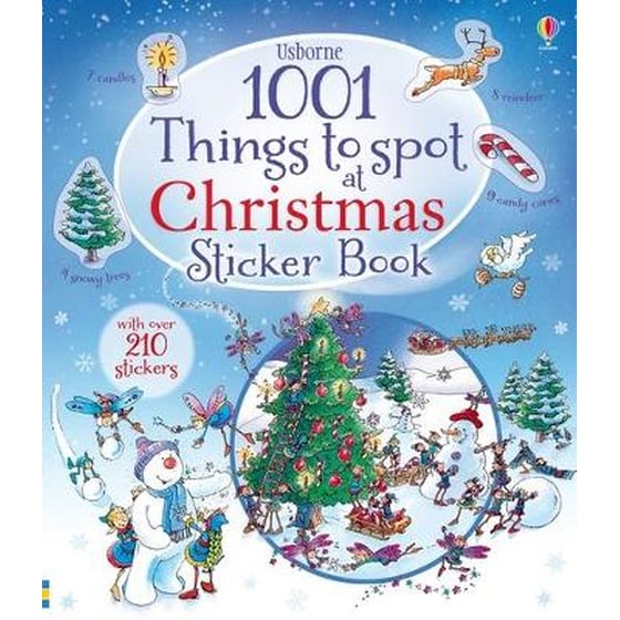 1001 Things to Spot at Christmas Sticker book image 0