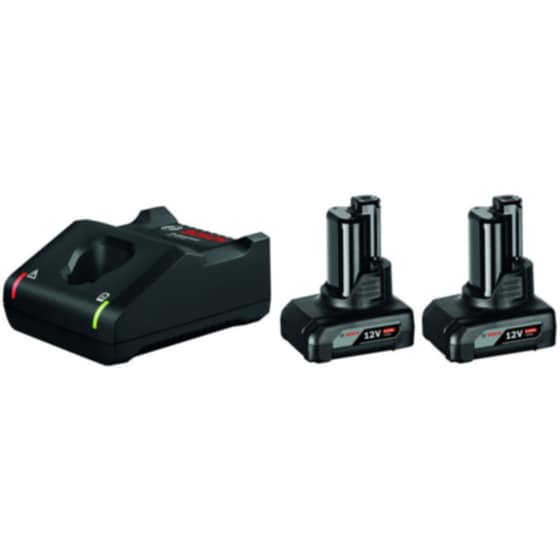 Bosch 2x 6.0ah, Gal 12v-40 Rechargeable Battery image 0