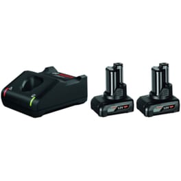 Bosch 2x 6.0ah, Gal 12v-40 Rechargeable Battery