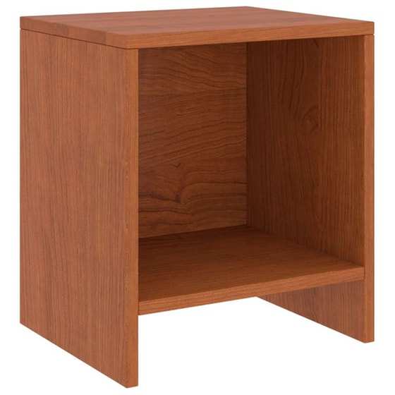 Κομοδίνο Vidaxl Από Μασίφ Ξύλο Πεύκου 2τμχ 35x30x40 cm - Καφέ Μελί image 1