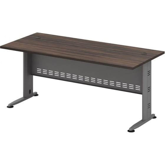 Γραφείο 24Mall 180x80x75cm Γκρι - Καρυδί C532453 image 0