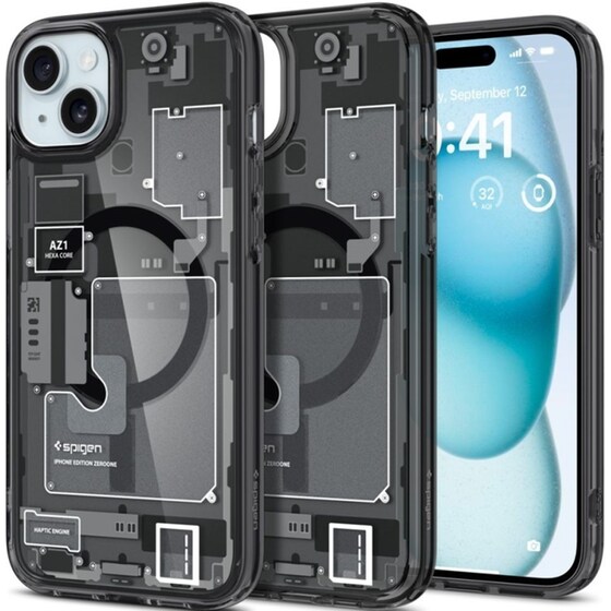 Θήκη Apple iPhone 15 Plus - Spigen Ultra Hybrid Magfit - Zero One image 0