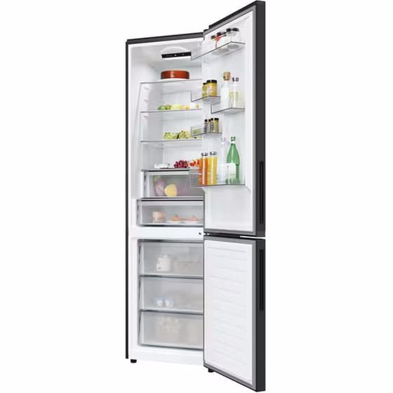 CANDY Fresco ECN2CQTEB206 Total No Frost 409 Lt Μαύρο Ψυγειοκαταψύκτης image 2