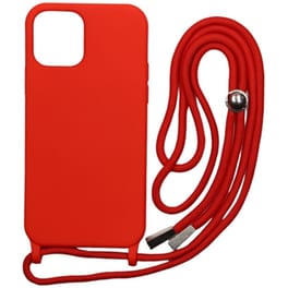 Θήκη Apple iPhone 12 Pro Max - Technovo Silicone Case Lace - Κόκκινο