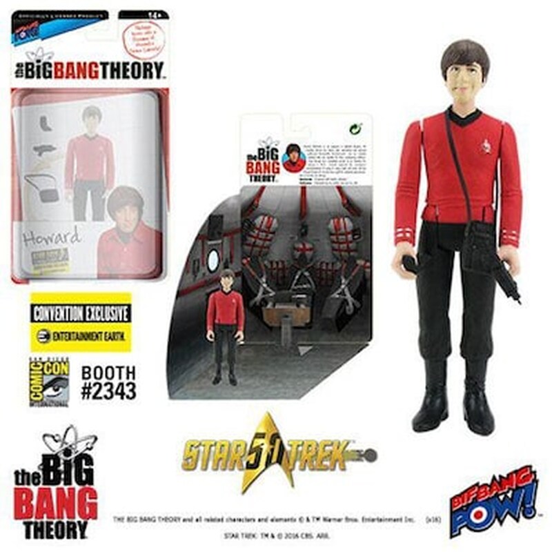 The Big Bang Theory Action Figure With Diorama Set Howard Tos Ee Exclusive 10 Cm
