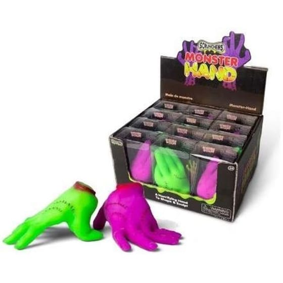 Ζουληχτό Χέρι Scrunchems Monster Hand - Τυχαία Επιλογή (1 Τεμάχιο) image 0