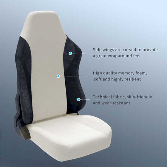 Gaming Καρέκλα Eureka Ergonomic ERK-GC09-B Υφασμάτινη - Μαύρη image 5