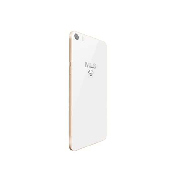MLS Diamond 32GB Λευκό/Χρυσό Dual Sim Smartphone image 3