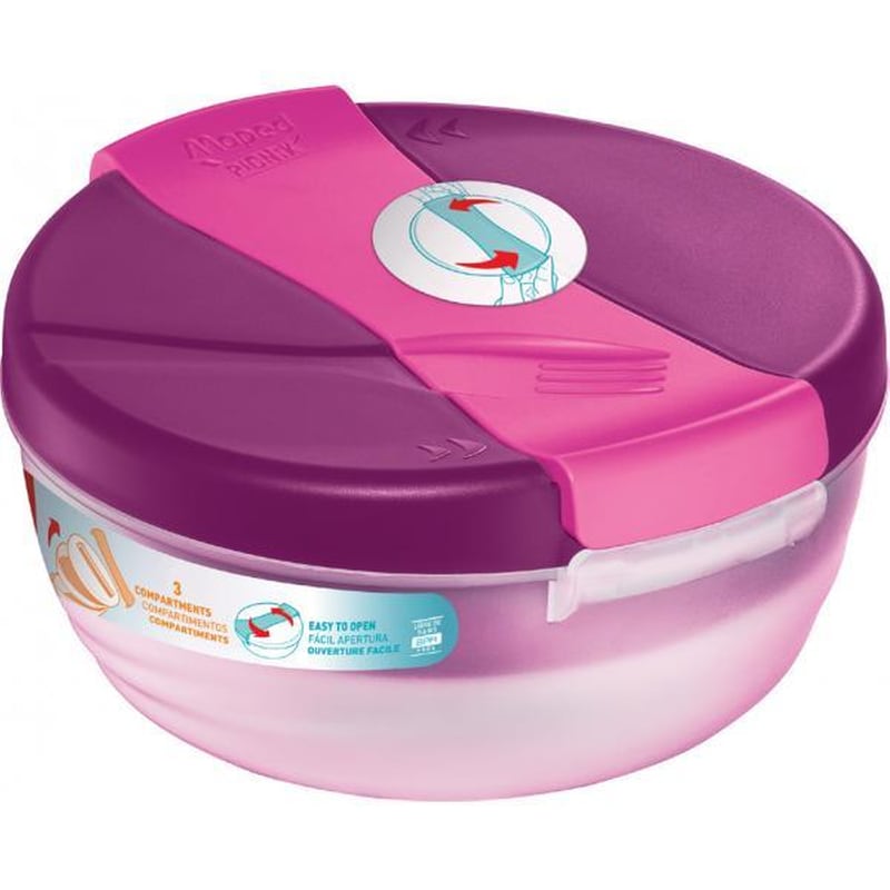 Φαγητοδοχειο Maped Picnik 1400 ml Ροζ/Μωβ