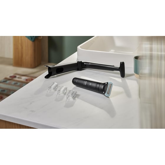 Ξυριστική Μηχανή Σώματος PHILIPS SERIES 5000 BG5475/15 για Υγρό και Στεγνό Ξύρισμα Μαύρο image 4