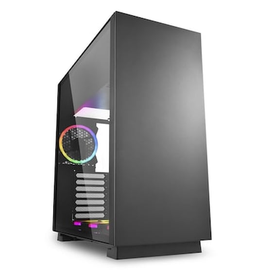 Κουτί Desktop Sharkoon Pure Steel Midi ATX Tower - Μαύρο image 0