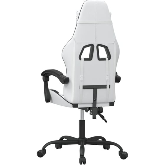 Καρέκλα Gaming VIDAXL 3143876 από Τεχνητό Δέρμα - Λευκή image 1