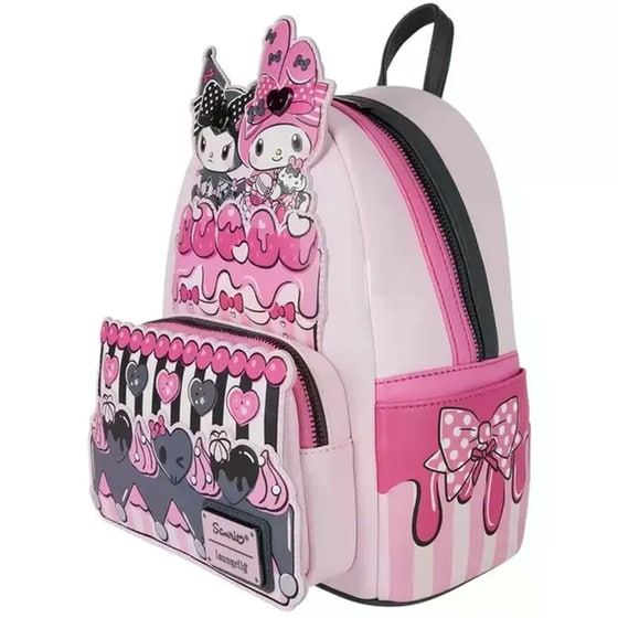 LOUNGEFLY MY MELODY AND KUROMI MINI BACK image 2