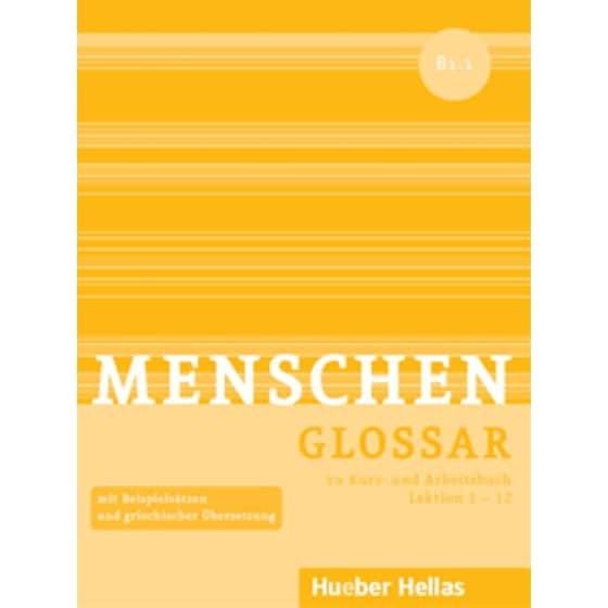 Menschen B1.1 Glossar image 0