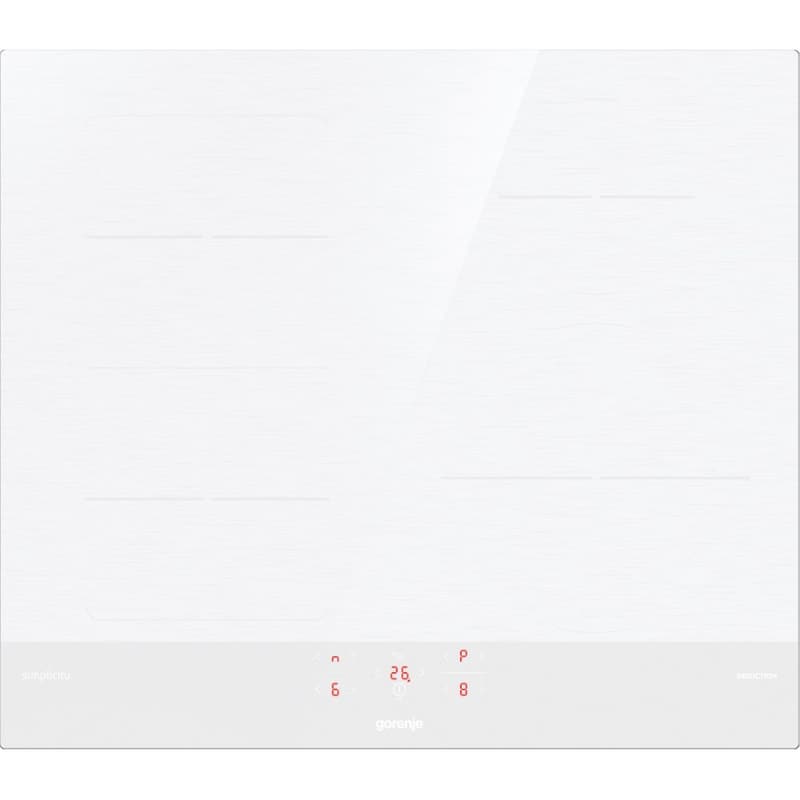 GORENJE GORENJE GI6421SYW 60 cm Λευκό Εστία Επαγωγική Αυτόνομη