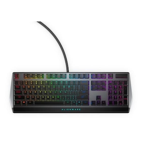 Dell Alienware AW510K Gaming Μηχανικό Πληκτρολόγιο με Cherry MX Red Low Profile διακόπτες και RGB φωτισμό Γκρι (US) image 0