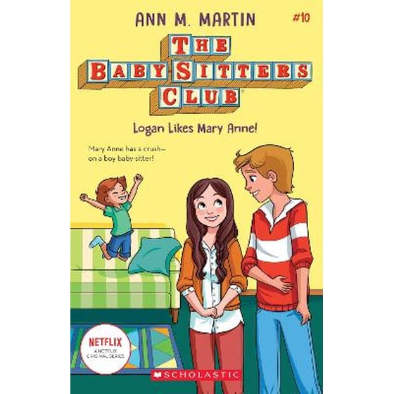 The Babysitters Club #10: Logan Likes Mary Anne! (b&w) image 0