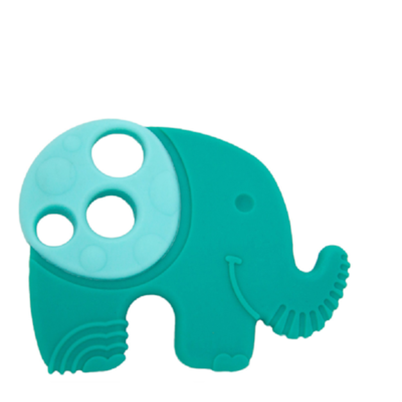 Μασητικά Teether Σιλικόνης Fda Ελεφαντάκι Sensory Της Marcus Και Μarcus -mnmbb15ep
