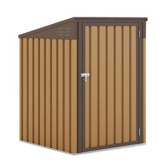 Μεταλλική Αποθήκη Κήπου-σπιτάκι Κήπου 97x100x131cm (3.2'x3.3') image 0