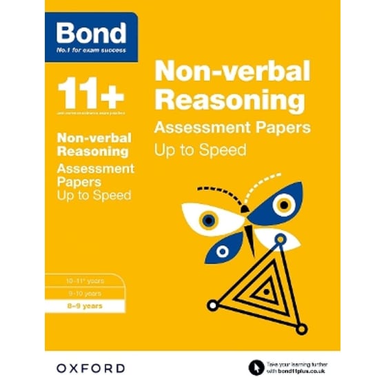 Bond 11+: Non-verbal Reasoning: Up to Speed Papers image 0