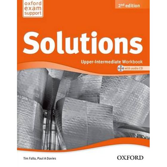 Solutions- Upper-Intermediate- Workbook and Audio CD Pack image 0