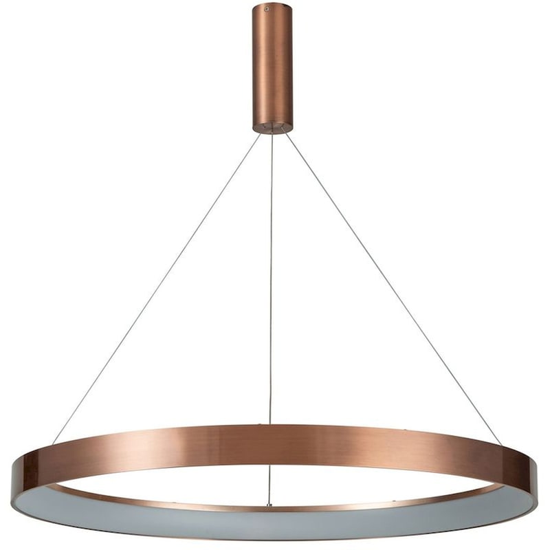 Φωτιστικό Οροφής Led Dimmable Homelighting Amaya 77-8151 από Αλουμίνιο - Χάλκινο HOMELIGHTING