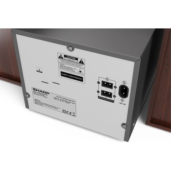 Ηχοσύστημα Sharp XLB512BR 2.0 45W - Μαύρο image 2