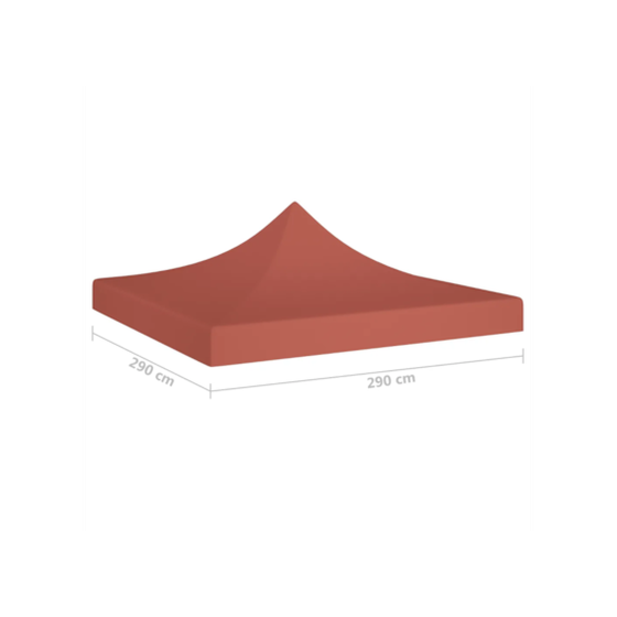 Κάλλυμα Vidaxl για Τέντα 3x3m - Τερακότα image 5