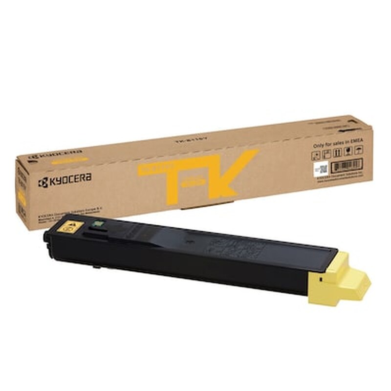 Kyocera Ecosys M8124cidn/m8130cidn Toner Yellow 8k (tk-8115y) (kyotk8115y)