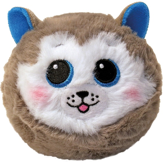 Λούτρινο TY Beanie Bouncers Slush Χνουδωτό Μπαλάκι που Αναπηδάει Σκυλάκι Χάσκι Γκρι (7cm) image 0