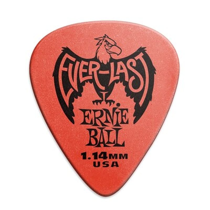 ERNIE BALL Ernie Ball 9194 Everlast 1.14mm Red Πέννα (1 Τεμάχιο)