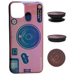 Θήκη Apple iPhone 11 Pro Max - Ancus Tpu Fashion Με Pop Βάση - Pink