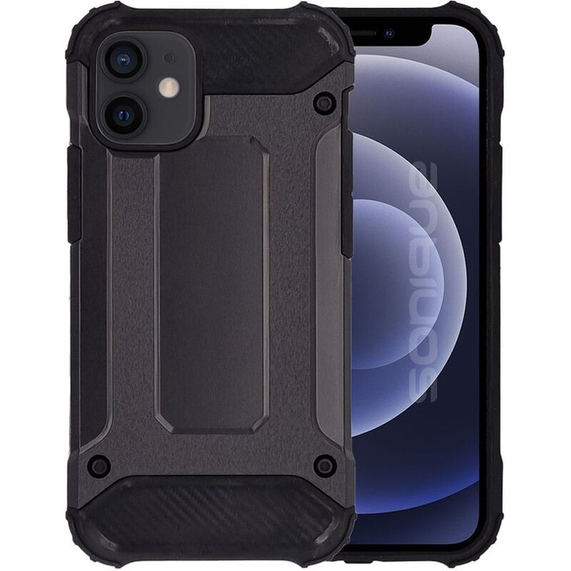 SONIQUE Θήκη Apple iPhone 12 Mini - Sonique Heavy Armor - Μαύρο