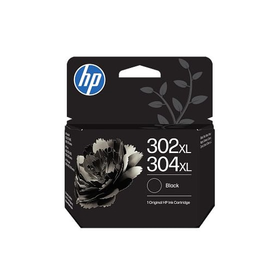 HP 302XL/304XL Μαύρο Μελάνι Εκτυπωτή B7RT7AE image 0