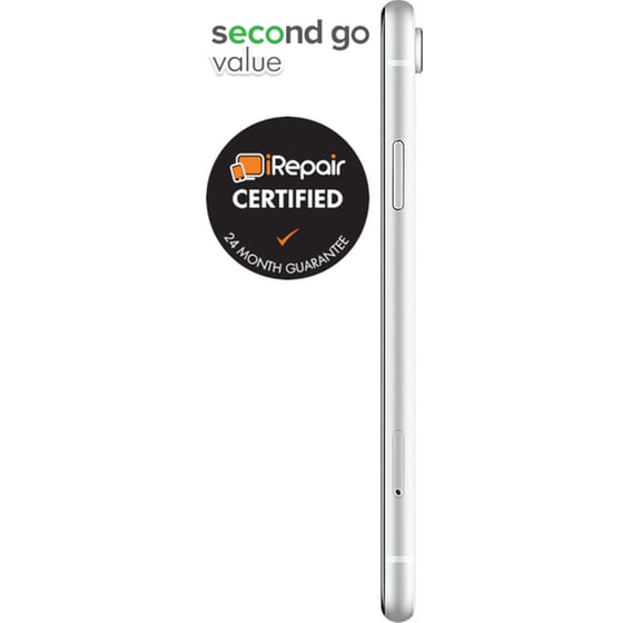 Μεταχειρισμένο Apple iPhone XR 64GB White second go value Certified by iRepair image 4