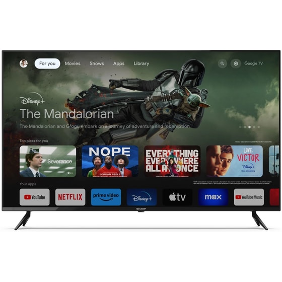 Sharp LED 55" 4K Google TV Τηλεόραση 55GL4060E image 2