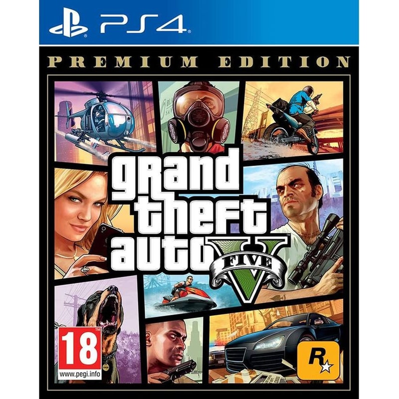 ROCKSTAR GAMES Grand Theft Auto V Premium Edition - PS4