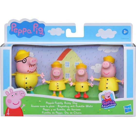 Hasbro Φιγούρες Peppa Pig Family (4 Σχέδια Τυχαία Επιλογή) image 0