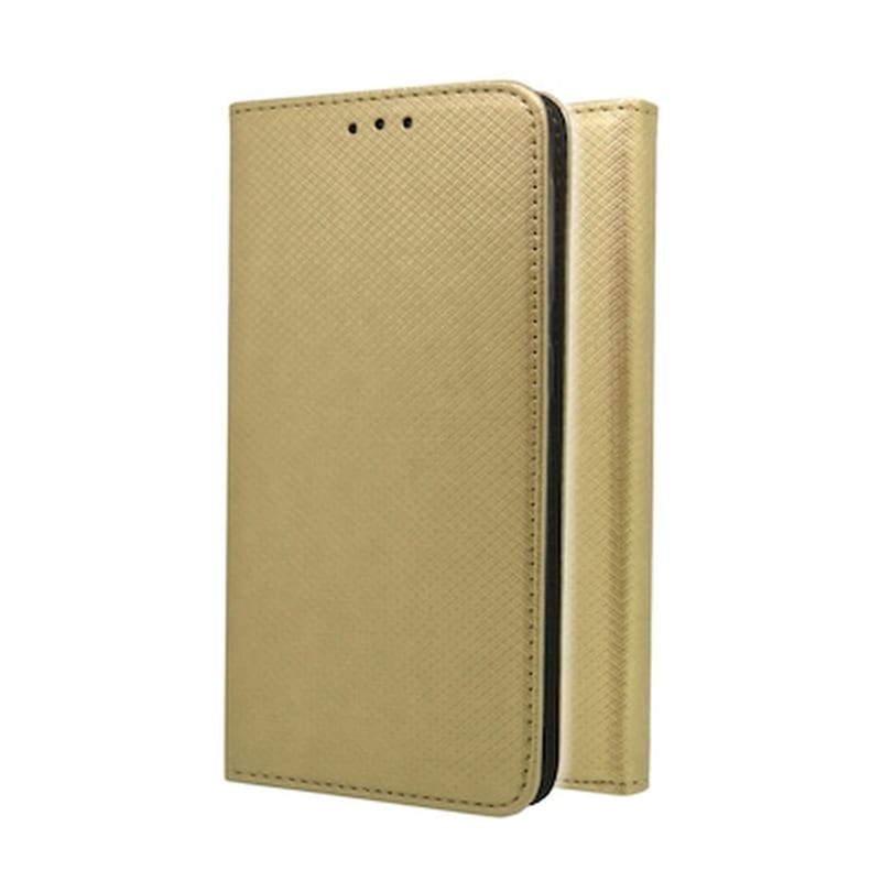 ANCUS Θήκη Samsung Galaxy S21 - Ancus Magnetic Glam Book Case - Gold