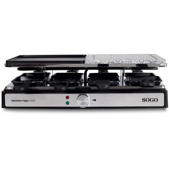 SOGO BAR-SS-10387 2000 W Μαύρο Ηλεκτρική Ψηστιέρα image 3