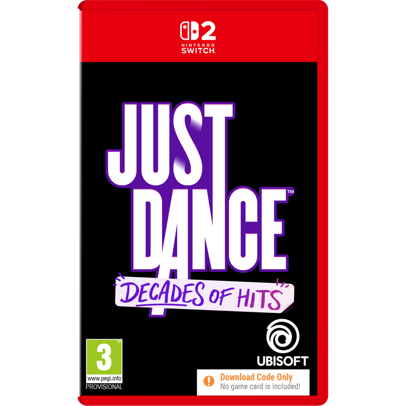 Just Dance: Decades of Hits (Code in a Box) - Nintendo Switch 2