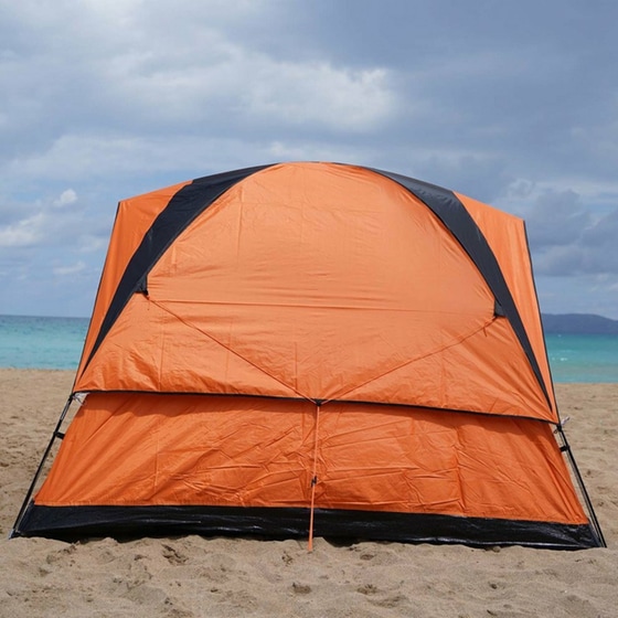 Σκηνή Igloo Escape Track V για 5 Άτομα για 5 Άτομα 3 εποχών 1500mm - Πορτοκαλί image 9