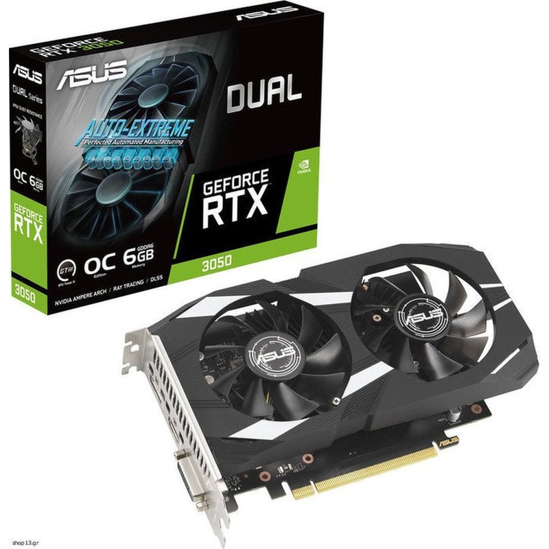 Κάρτα Γραφικών Asus GeForce RTX 3050 6GB