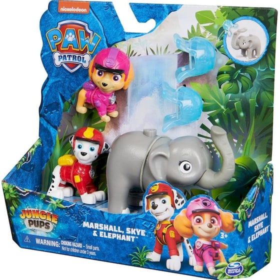 Spin Master Paw Patrol: Jungle Pups Marshall,Skye & Elephant (6068080) image 3